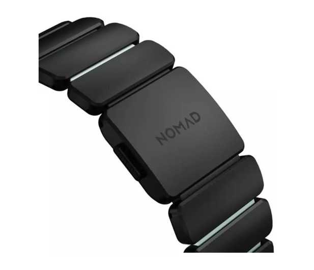 Nomad Stratos Band Black Titanium FKM 45/46/49mm Icy Blue Glow - 1502117 - zdjęcie 3